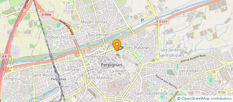 localisation de l'entreprise SARL AUTO ECOLE MARCILLY à PERPIGNAN