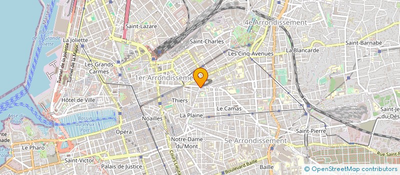 localisation de l'entreprise SARL AUTO ECOLE SPORT à MARSEILLE
