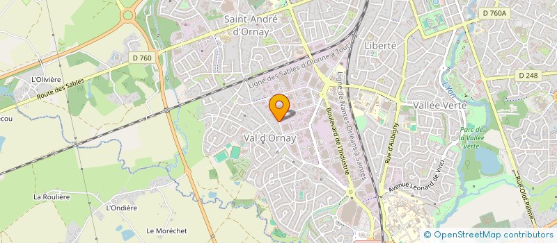 localisation de l'entreprise SARL AUTO HUIT 5 à LA ROCHE-SUR-YON