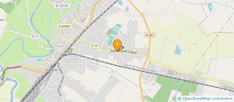 localisation de l'entreprise SARL AUTO IMPORT à COUTRAS