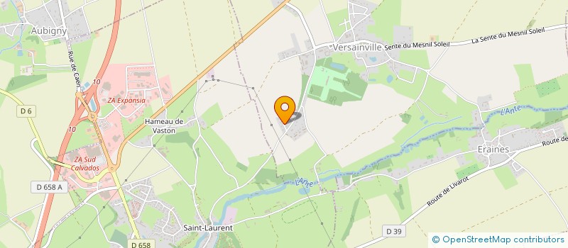 localisation de l'entreprise SARL AUTO LA CARTOUCHERIE  LA HOGUETTE