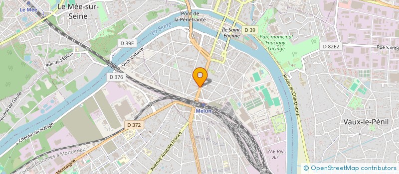 localisation de l'entreprise SARL AUTO-MOTO DIFFUSION à MELUN