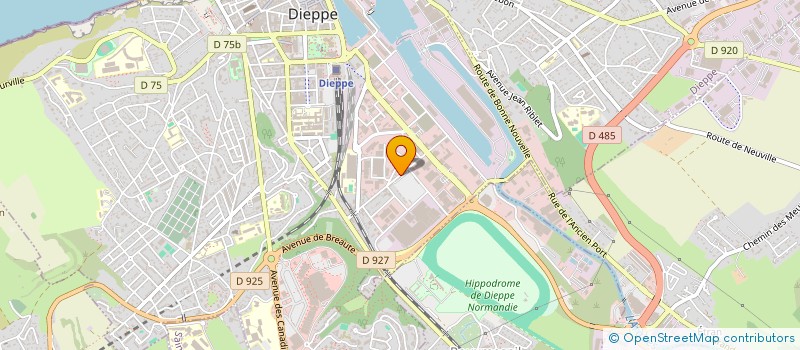 localisation de l'entreprise SARL AUTO'NET  DIEPPE