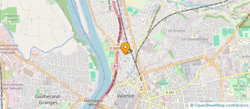 localisation de l'entreprise SARL AUTO'NET à BOURG-LES-VALENCE