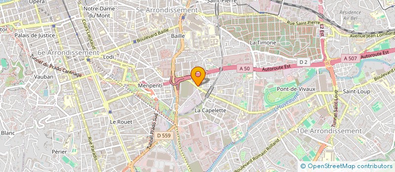 localisation de l'entreprise SARL AUTO PLUS 81 à MARSEILLE