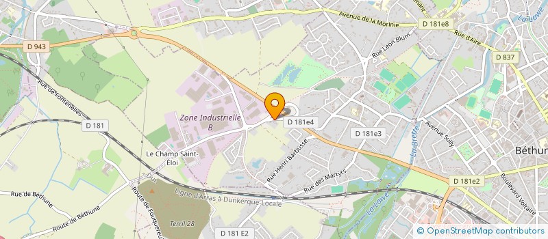 localisation de l'entreprise SARL AUTO RELAIS à ANNEZIN