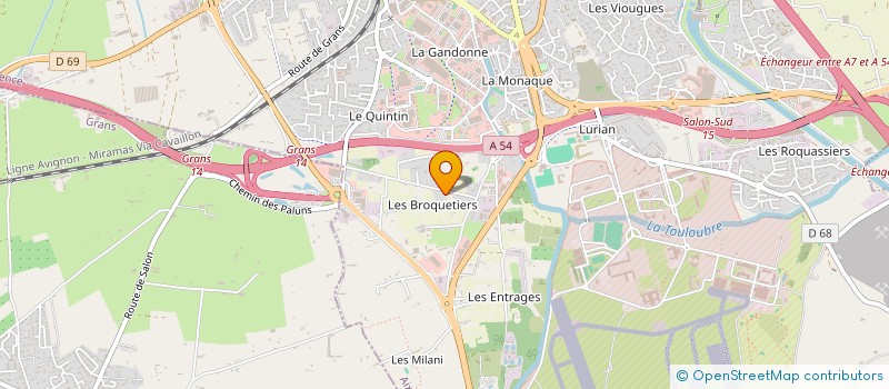 localisation de l'entreprise SARL AUTO STOCK 113 à SALON-DE-PROVENCE