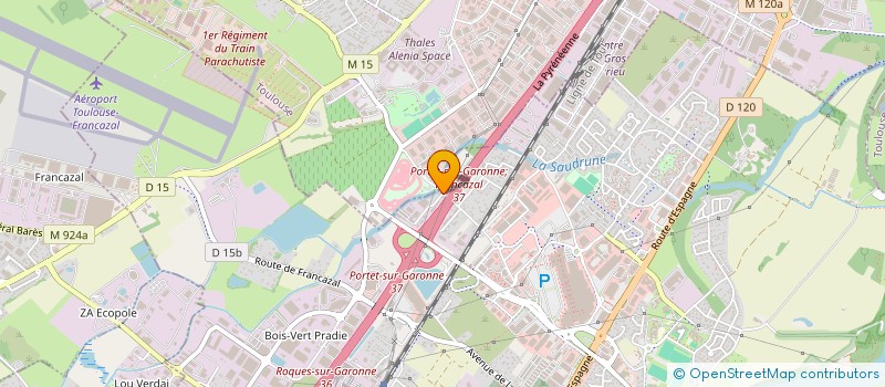 localisation de l'entreprise SARL AUTO TENDANCE  PORTET-SUR-GARONNE