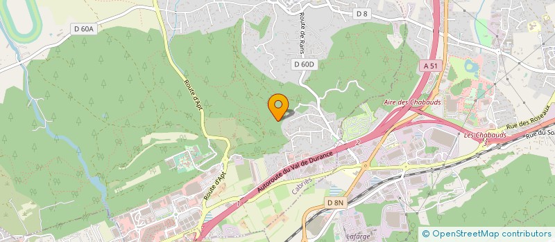 localisation de l'entreprise SARL AUTO VRAC à CABRIES