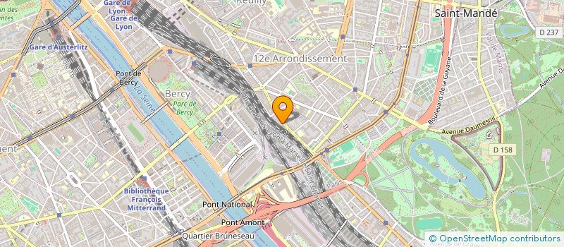 localisation de l'entreprise SARL AUTOBILAN CHARENTON à PARIS