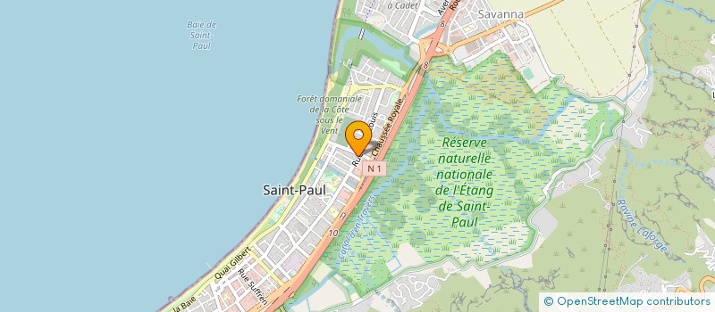 localisation de l'entreprise SARL AUTOCOMPTOIR à SAINT-PAUL