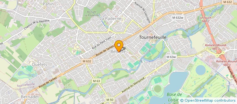 localisation de l'entreprise SARL AUTODECO DIFFUSION  TOURNEFEUILLE