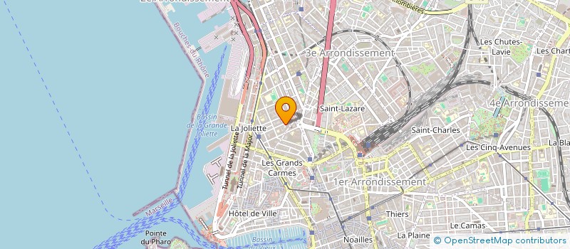 localisation de l'entreprise SARL AUTOFLUIDE  MARSEILLE