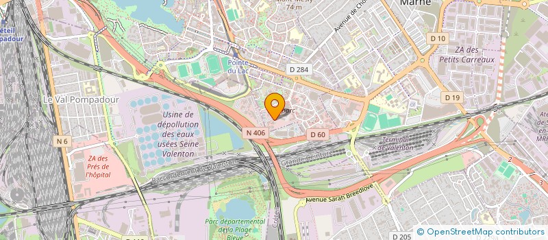 localisation de l'entreprise SARL AUTOMAT à CRETEIL