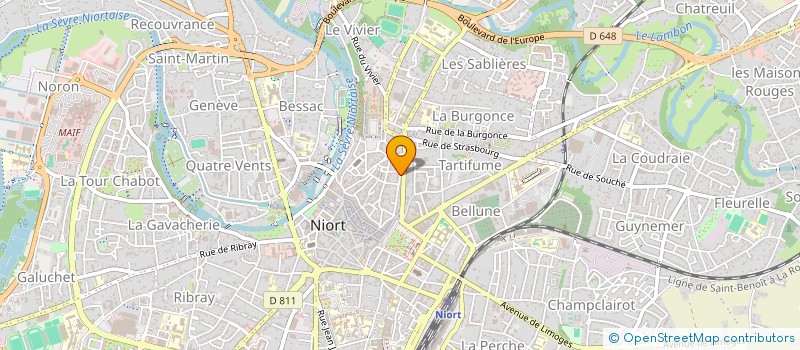 localisation de l'entreprise SARL AUTOMATIC VIDEO REPAIR  NIORT