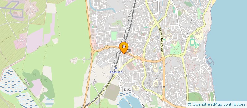 localisation de l'entreprise SARL AUTOMOBILE CASSAGNERES  ISTRES