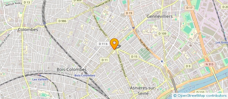 localisation de l'entreprise SARL AUTOS EXPERTS à ASNIERES-SUR-SEINE