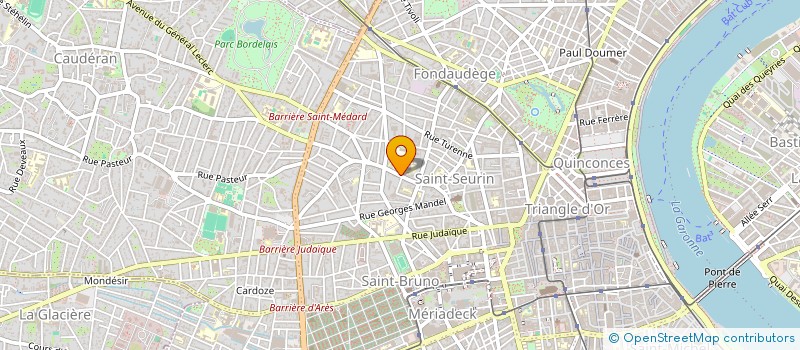 localisation de l'entreprise SARL AUTOTEM à BORDEAUX