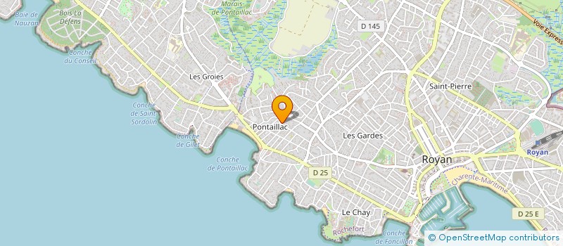 localisation de l'entreprise SARL AUTOUR DU MONDE à ROYAN