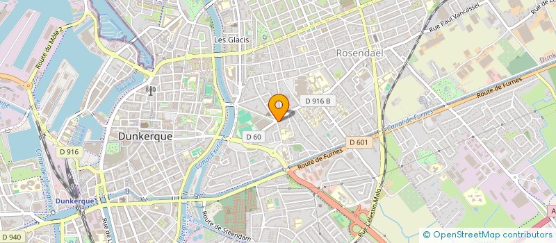 localisation de l'entreprise SARL AUX 116 DELICES à DUNKERQUE