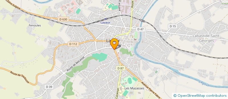 localisation de l'entreprise SARL AUX 3 GOURMANDS à LAVAUR