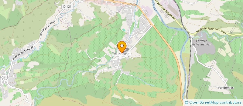 localisation de l'entreprise SARL AUX 4 SAISONS  COURNANEL