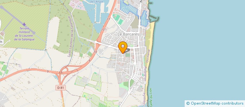 localisation de l'entreprise SARL AUX 4 SAISONS DU LITTORAL  LE BARCARES