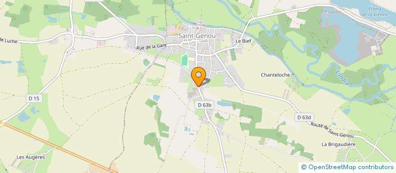 localisation de l'entreprise SARL AUX BONS AMIS à SAINT-GENOU