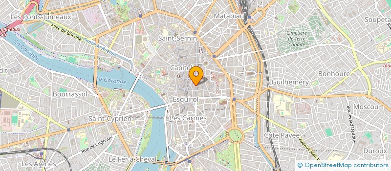 localisation de l'entreprise SARL AUX CORSETS DE PARIS à TOULOUSE