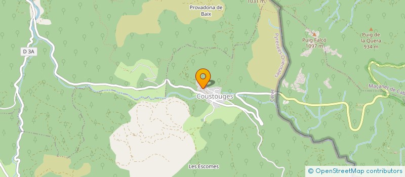 localisation de l'entreprise SARL AUX DELICES à COUSTOUGES