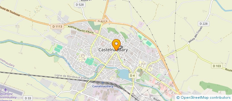 localisation de l'entreprise SARL AUX DELICES BRIOCHES à CASTELNAUDARY
