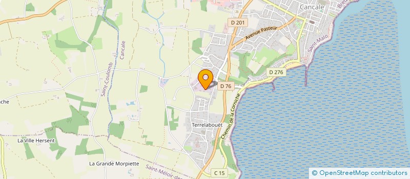 localisation de l'entreprise SARL AUX DELICES DE CANCALE à CANCALE