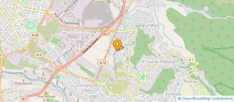 localisation de l'entreprise SARL AUX DELICES DE JACQUELINE à LA POSSESSION