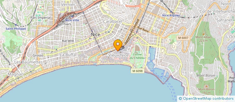 localisation de l'entreprise SARL AUX DELICES DU VIEUX NICE à NICE