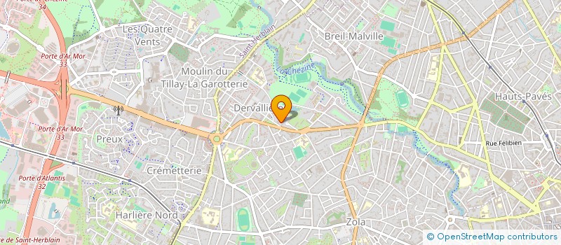 localisation de l'entreprise SARL AUX DELICES MAROCAINS à NANTES