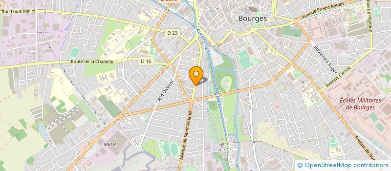 localisation de l'entreprise SARL AUX DEUX PETITS FERS à BOURGES