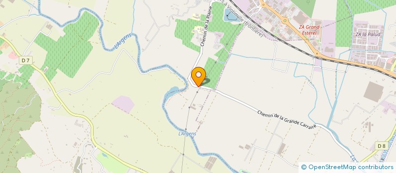 localisation de l'entreprise SARL AUX MARAICHERS DE PROVENCE à PUGET-SUR-ARGENS