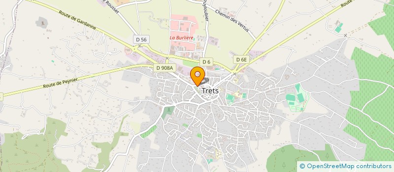 localisation de l'entreprise SARL AUX MILLE ET UNE PIZZAS à TRETS