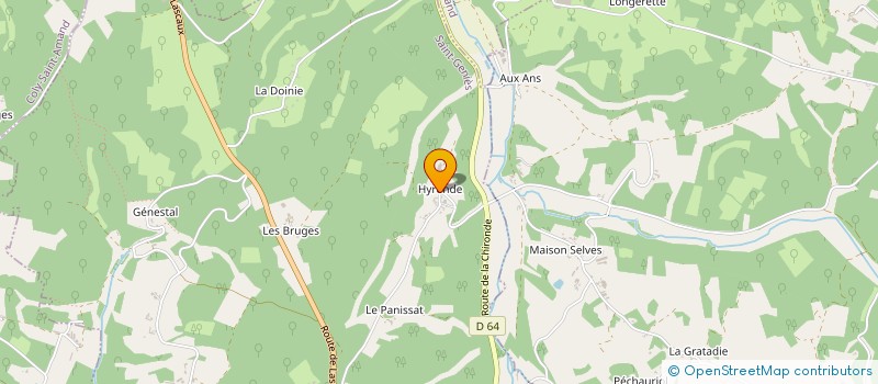 localisation de l'entreprise SARL AUX SAVEURS CAMPAGNARDES à SAINT-GENIES
