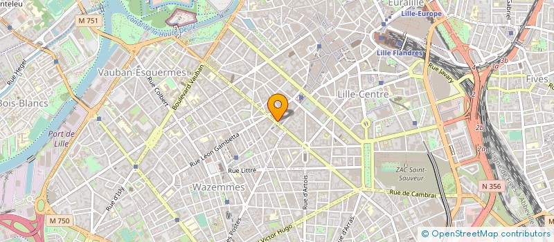 localisation de l'entreprise SARL AUX SAVEURS GOURMANDES à LILLE