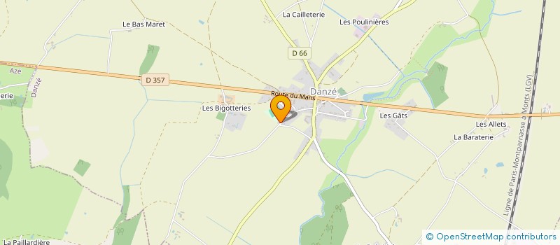 localisation de l'entreprise SARL AUX TRAVERS MARINES à BEAUCE LA ROMAINE