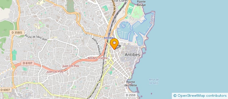 localisation de l'entreprise SARL AVANT APRES à ANTIBES