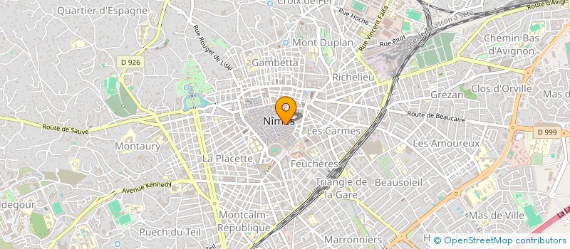 localisation de l'entreprise SARL AVANT GARDE à NIMES