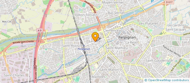 localisation de l'entreprise SARL AVANTAGE  PERPIGNAN