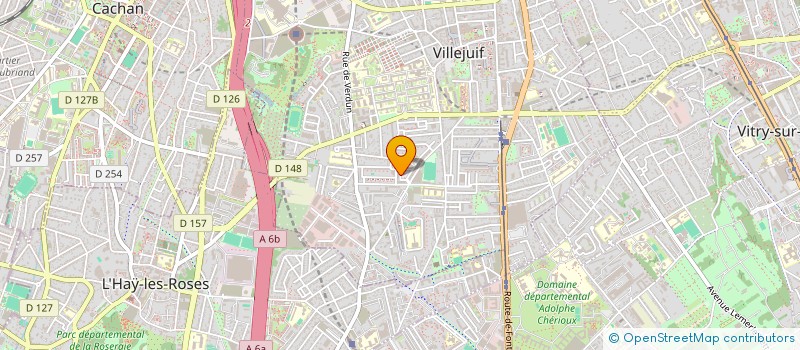 localisation de l'entreprise SARL AVANTAGE SECURITE  VILLEJUIF