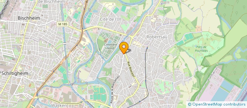 localisation de l'entreprise SARL AVANTGARDE PROMOTION à STRASBOURG