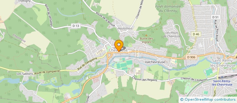 localisation de l'entreprise SARL AVARUM à CHEVREUSE