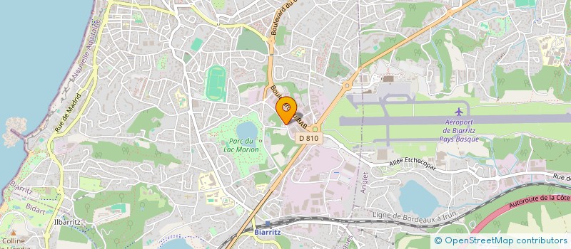localisation de l'entreprise SARL AVAS à BIARRITZ