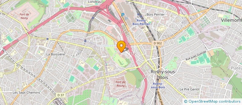 localisation de l'entreprise SARL AVENIR à ROSNY-SOUS-BOIS