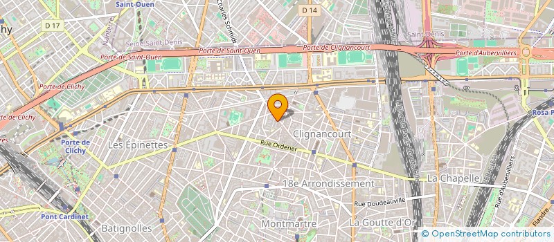 localisation de l'entreprise SARL AVENIR à PARIS